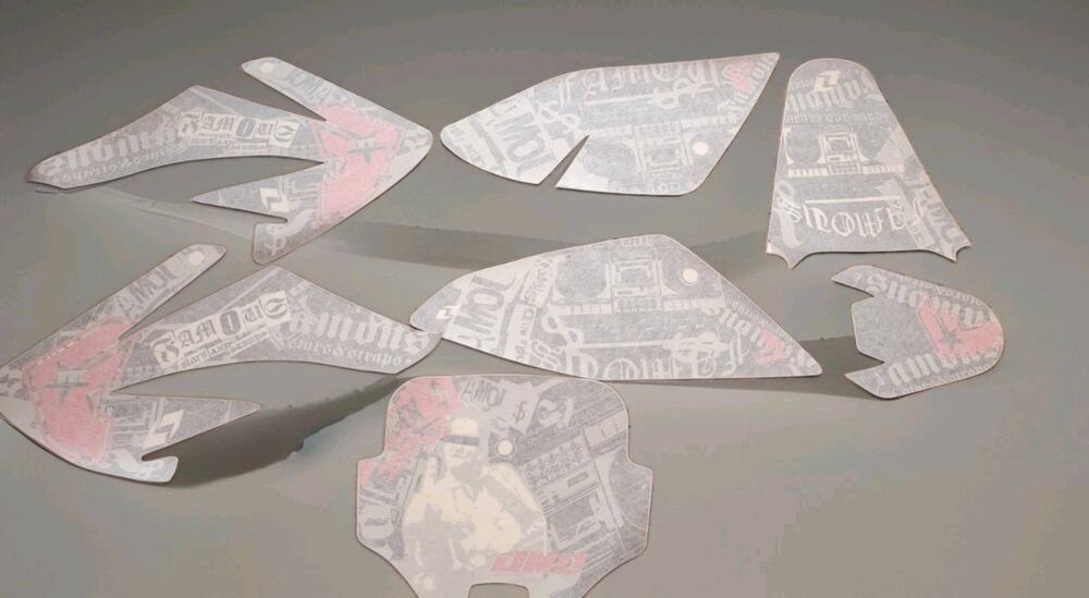 Famous Stars & Straps SoulCal Dirt Bike Motocross Graphics Decal Kit FSAS NOS